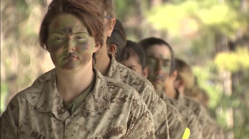 Female Marines Do The Crucible